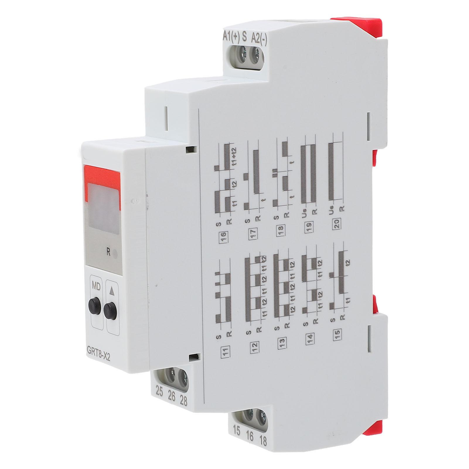 

Реле времени, таймер задержки, контроллер, регулируемый цифровой дисплей, переключатель управления, переменный ток, постоянный ток 12 В240В