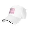 Zebra Pattern Pink Zebra Stripes Cap Casual Baseball Caps Adjustable Hat Hip Hop Summer Unisex Baseball Hats Customizable