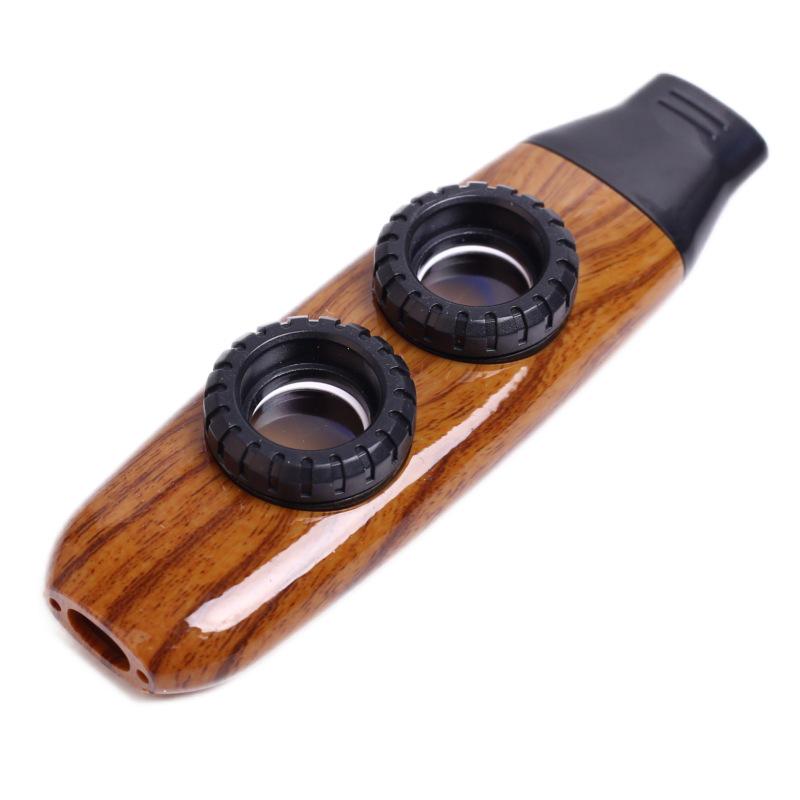 Double Hole Kazoo Flute for Guitar/Ukulele Accompaniment - Beginner Friendly