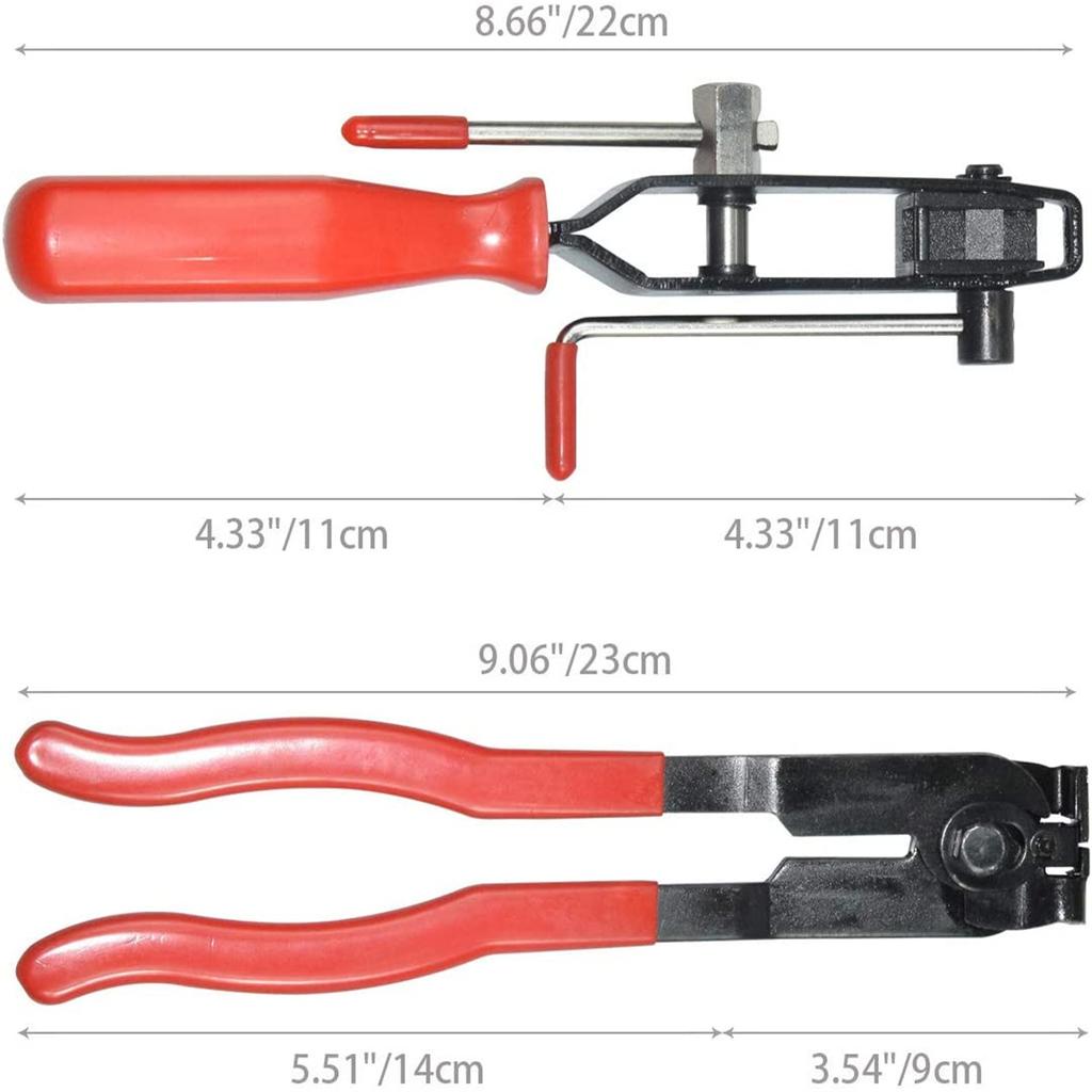 Car Banding Hand Tool CV Joint Boot Clamp Pliers For Exhaust Pipe Fuel Filter Hand Installer Car Repairs Tools