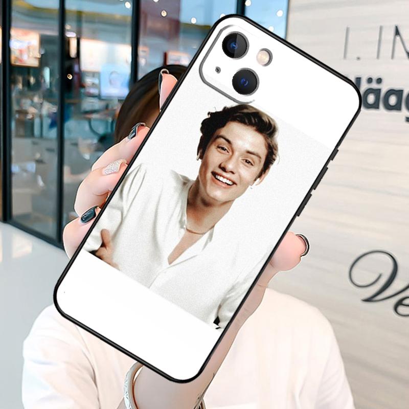 Louis Partridge Collage Bumper Phone Case For iPhone 11 12 13 14 15 Pro X XR XS Max 7 8 Plus SE 2020 Back Cover