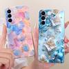 Transparent Cover For Vivo S16e 5G Case V2239A Cute Cat Fashion Butterfly Funny Painted Casing For VivoS16e 5G
