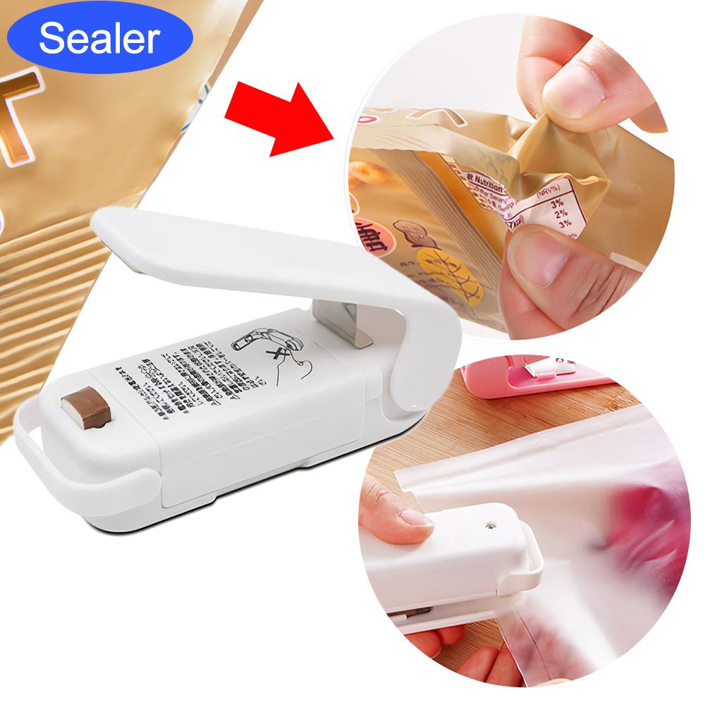 Mini Heat Sealer Household Accessories Plastic Bag Sealer For Storage In The Kitchen Food Snacks Fruits And Vegetables Sealer