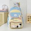 School bag high value ins fresh and cute, junior high school students contrast colors, casual, lightweight and large capacity