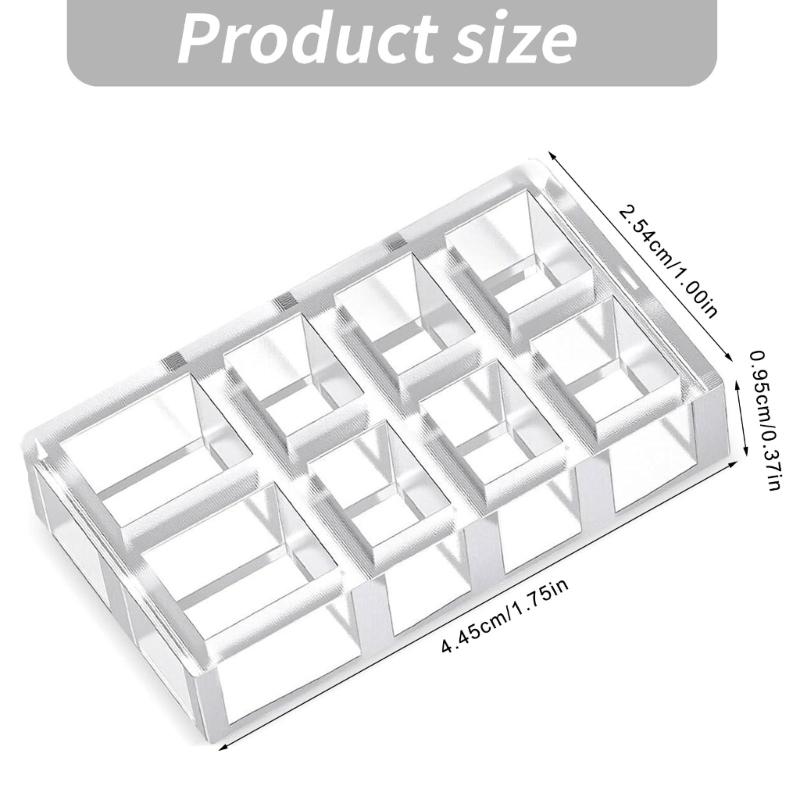 8lots High Transparency Plastic Curtain Spacers Block Window Blind Spacers Protects From Wall Damage