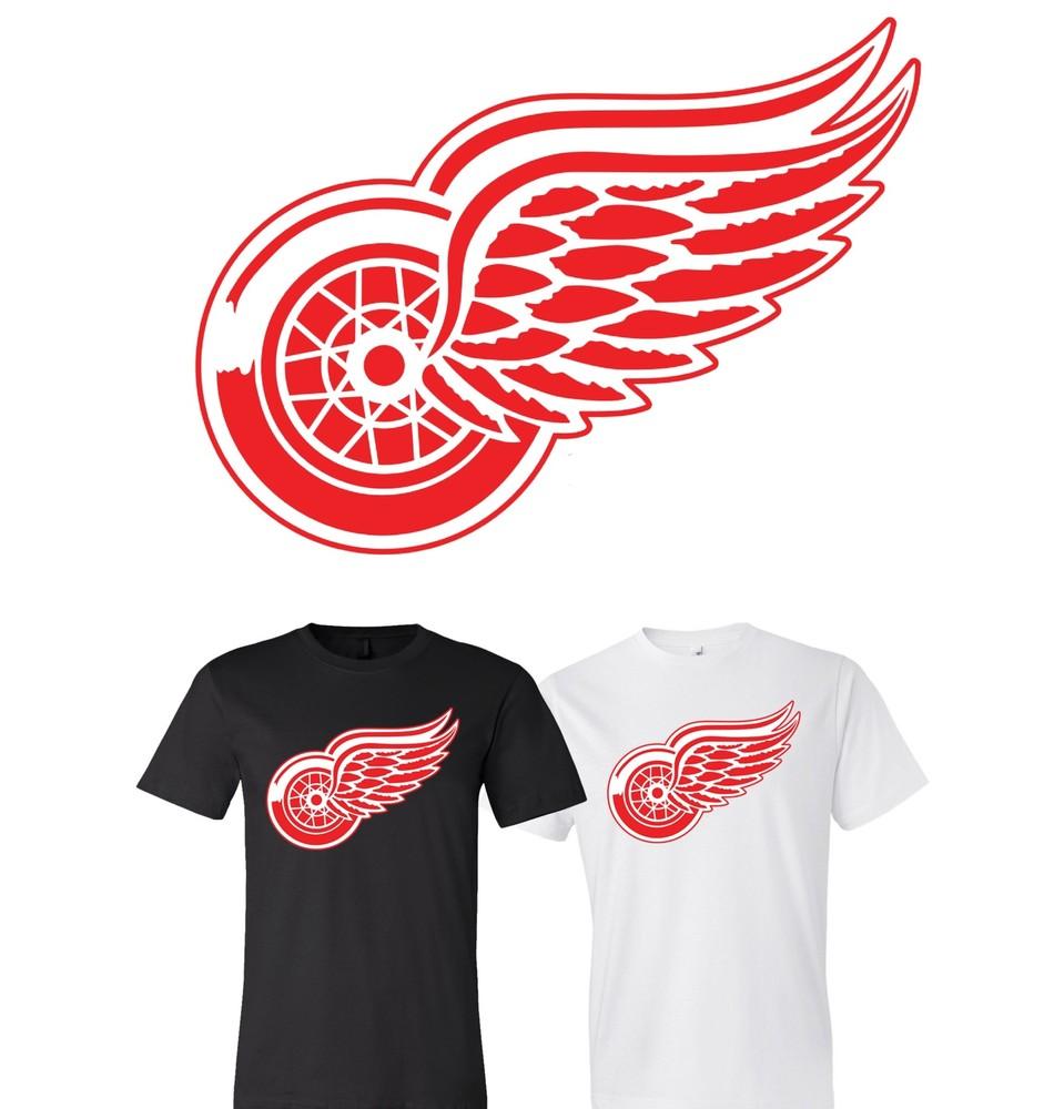 

Футболка с логотипом основной команды Detroit Red Wings S-6XL Отслеживание!! Футболка Unisex M