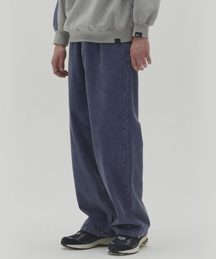 Sekeonmonollogeu Corduroy Wide Pants Blue_Sept030Blue