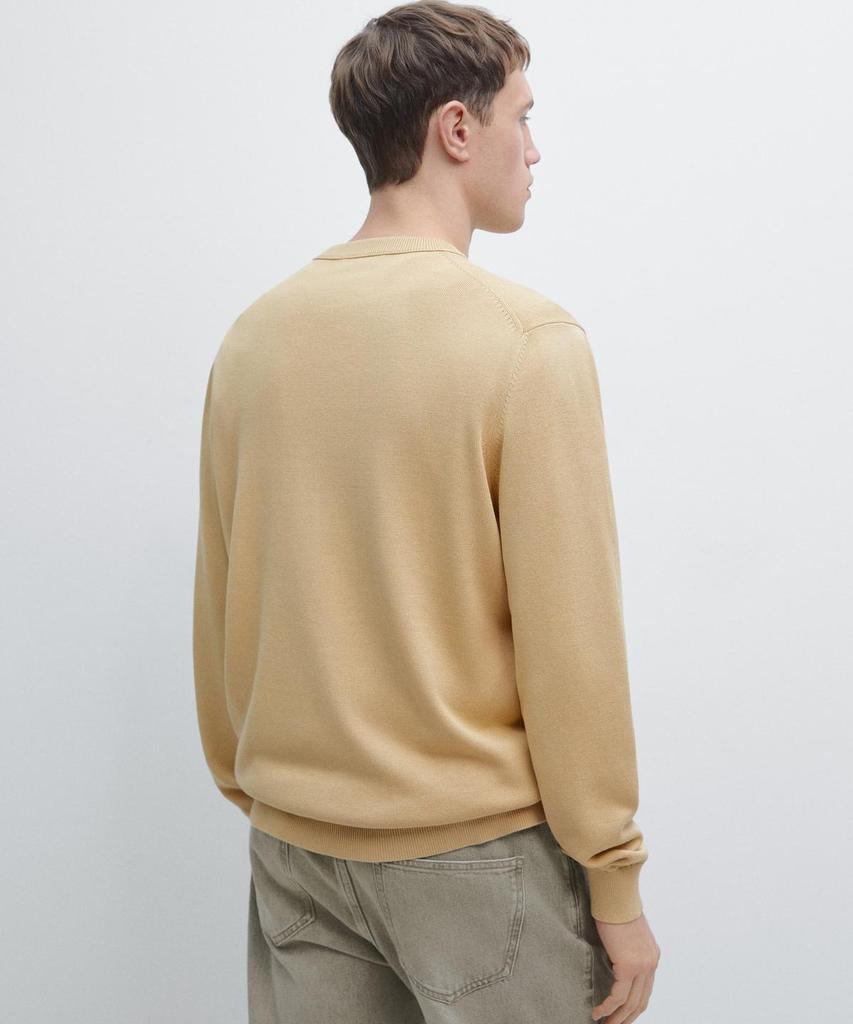Masimodutti Cotton Blend Knit Sweater