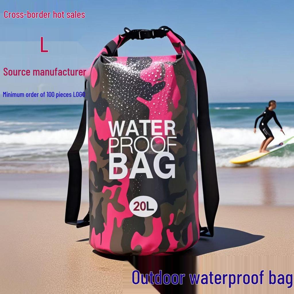 Waterproof Camouflage Bag: Single/Double Shoulder, Polyester for Cycling, Camping & Mountaineering