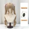 Cross-Border Double Ponytail Lolita Wig - Japanese Roman Curl with Tiger Mouth Clip