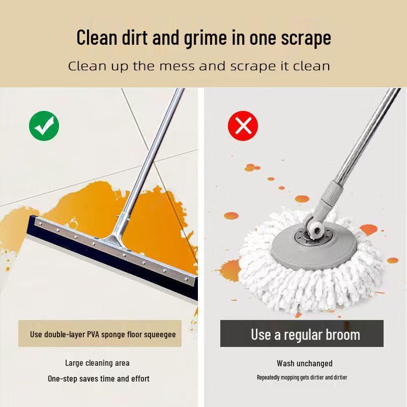 Commercial Floor Squeegee and Mop