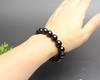 Amulet To Ward Off Evil Japanese Kokoro Prayer Black Crystal 12 New Good Luck Feng Prayer Prayer for Bracelets Identification Certificate Spirits,