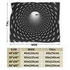 Whirlpool Dizziness Pattern Plush Blanket Girls Boys  Flannel Bedding Throws For Bedroom Warm Soft Custom DIY Quality Gift Idea