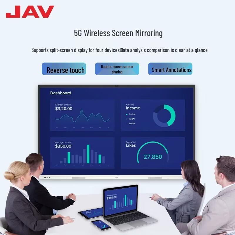 JAV 65-inch Interactive Conference Display (CN version)