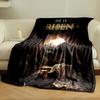 He Is Risen Christian Religious Blanket  Printed Blanket for Living Room Bed Couch lunch break Soft Cozy Blanket for Friend's festival Gift