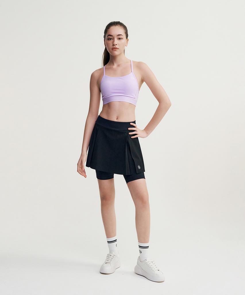 SERGIO TACCHINI W Goat Leggings Skirt (Black)