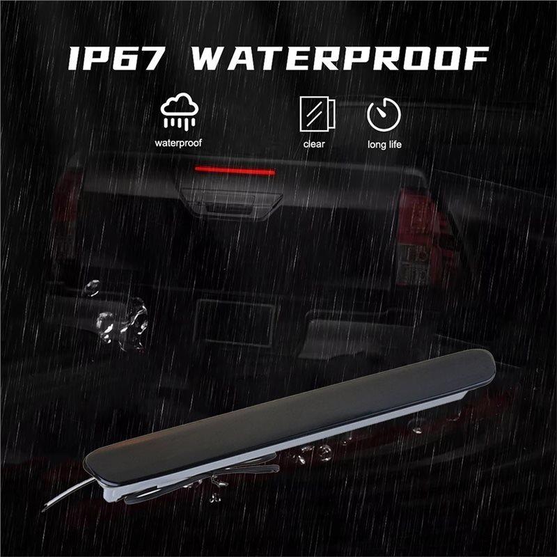 For Toyota Hilux Revo 2015- Car LED Third Brake Light Rear Tail Lights Turn Signal Lamp Red