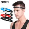 Aolikes Elastic Head Sweatband Soft Silicone Running Yoga Cycling Sweat Band For Men Women Fitness Basketball Tennis Headband