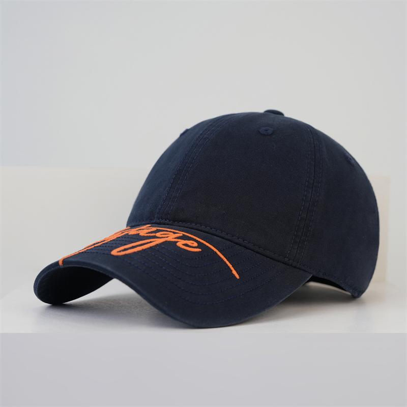 Spring Summer Embroidered Letter Sunshade Baseball Cap Women Breathable Couple Sunscreen Cap