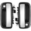 FAERSI 2pcs Outside Exterior Door Handles Front Left Driver Side & Right Passenger Side Fit for 1995 1996 1997 1998 1999 2000 2001 2002 2003 2004