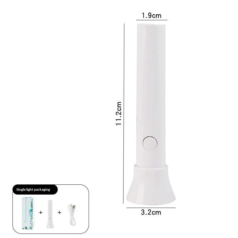 Handheld UV Gel Nail Lamp Cordless Mini Rechargeable Fast Curing Portable Light for Travel Manicure DIY