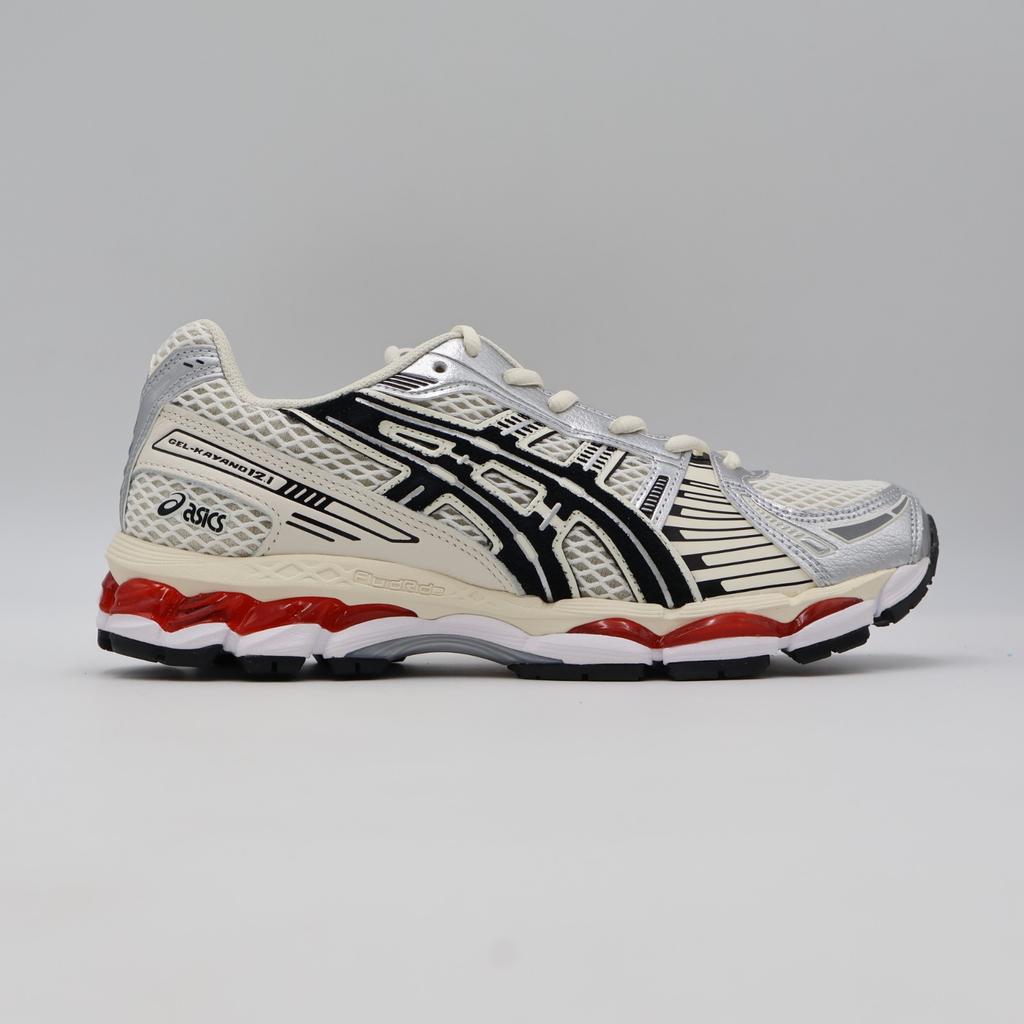 1203B103-100 Lapstone & Hammer A Asics Gel-Kayano 12.1 Cream Pure SIlver (Men's)
