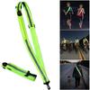 USB Rechargeable Safety Reflective Running Gear High Visibility LED Reflective Belt for Night Running Cycling Jogging Walking