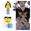 Cos One Piece Trafalgar D. Water Law Cosplay Costume