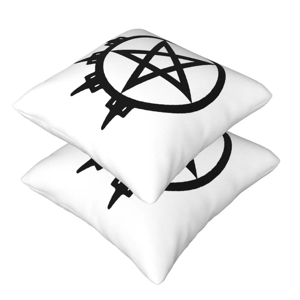 Arch Enemy 2 Pcs Square Pillowcase Pillow Cover Cushion Decor Comfort Throw Pillow For Home Sofa