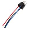 2Pcs H4 Male Socket Connection Line Cable Headlight Socket Headlight Connector Wiring Harness