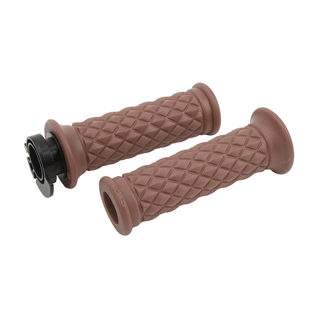 1 Paar 22mm Gasgriffgriffe Universal Bequemer Griff Passend für Roller GY6 50cc 80cc 125c