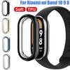 Custodia Morbida in Silicone TPU per Xiaomi Mi Band 10 9 Smartwatch Protezione Schermo Cornice Paraurti per Xiaomi Mi Band 8/Band 9 Cover Guscio