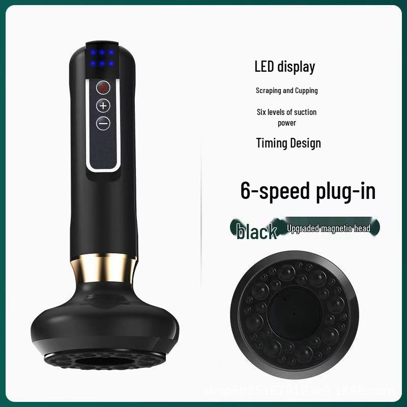 

Home Wireless Electric Full Body Negative Pressure Heating Physiotherapy Cupping Device English