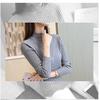 Women's Sweaters High Elastic Turtleneck Sweater Winter Slim Sexy Bottoming Basic Knit Pullover Jumper