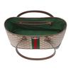 Gucci Ophidia Double G Classic Monogram Design Coated Fabric Tote Bag Women Tote Bags Beige Brown 836849-FAE0J-9867