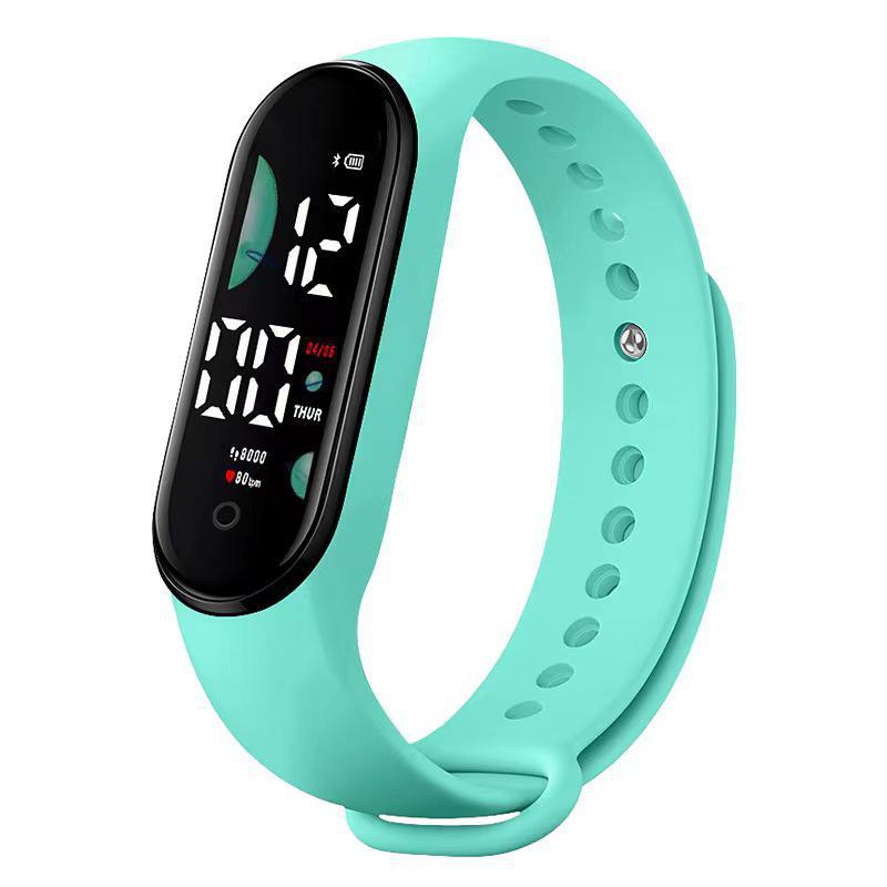 M9 Waterproof LED Sports Bracelet Watch for Kids and Students - Fashionable, Simple Design