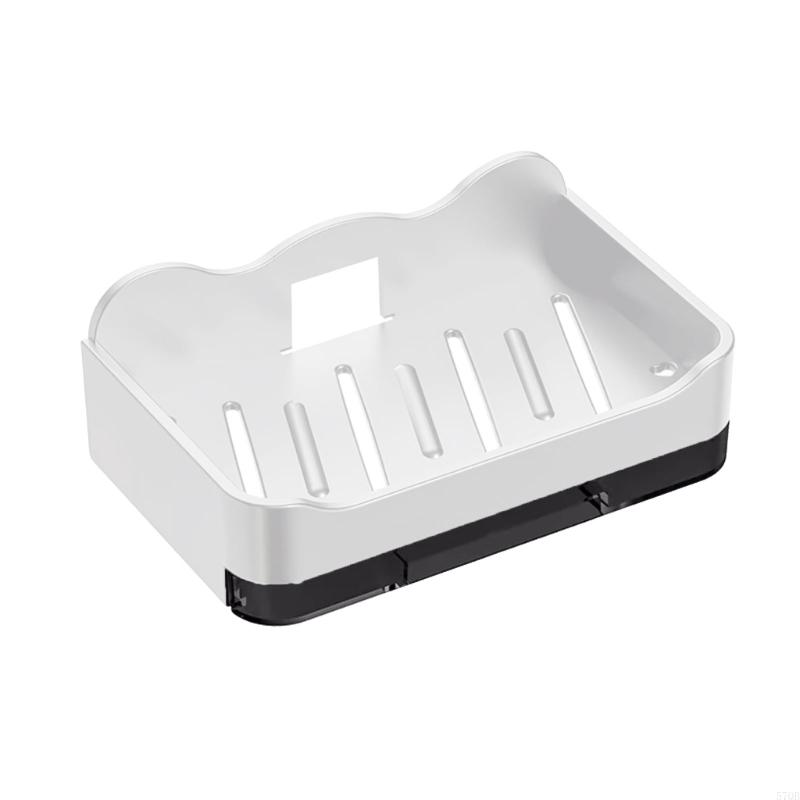 Double Layer Soap Box Drain Soap Holder Bathroom Accessories Suction Cup Soap Dish Tray Soap Dish For Bathroom Soap