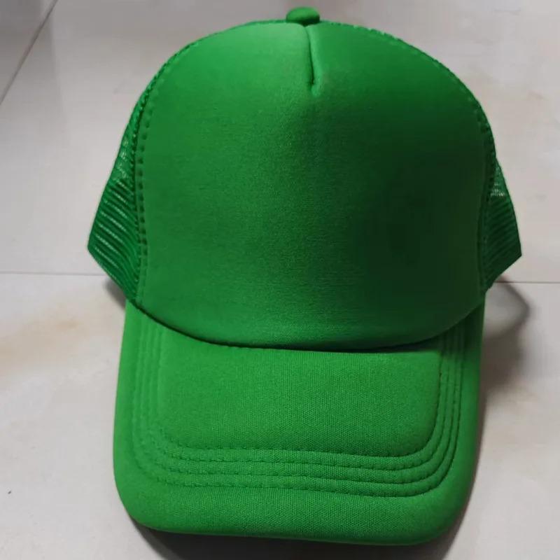 Unisex Cheaper 5 Panel Trucker Hat For Adult Summer Net Baseball Cap Men Women For Him Her Blank Mesh Adjustable Sun Hat Visor