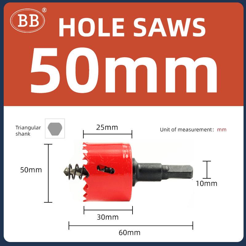 Hole Saws Drilling for Wood Plastic PVC Thin Sheet Aluminum Alloy 16mm-100mm DIY Woodworking Forester Bit Metal Cutting
