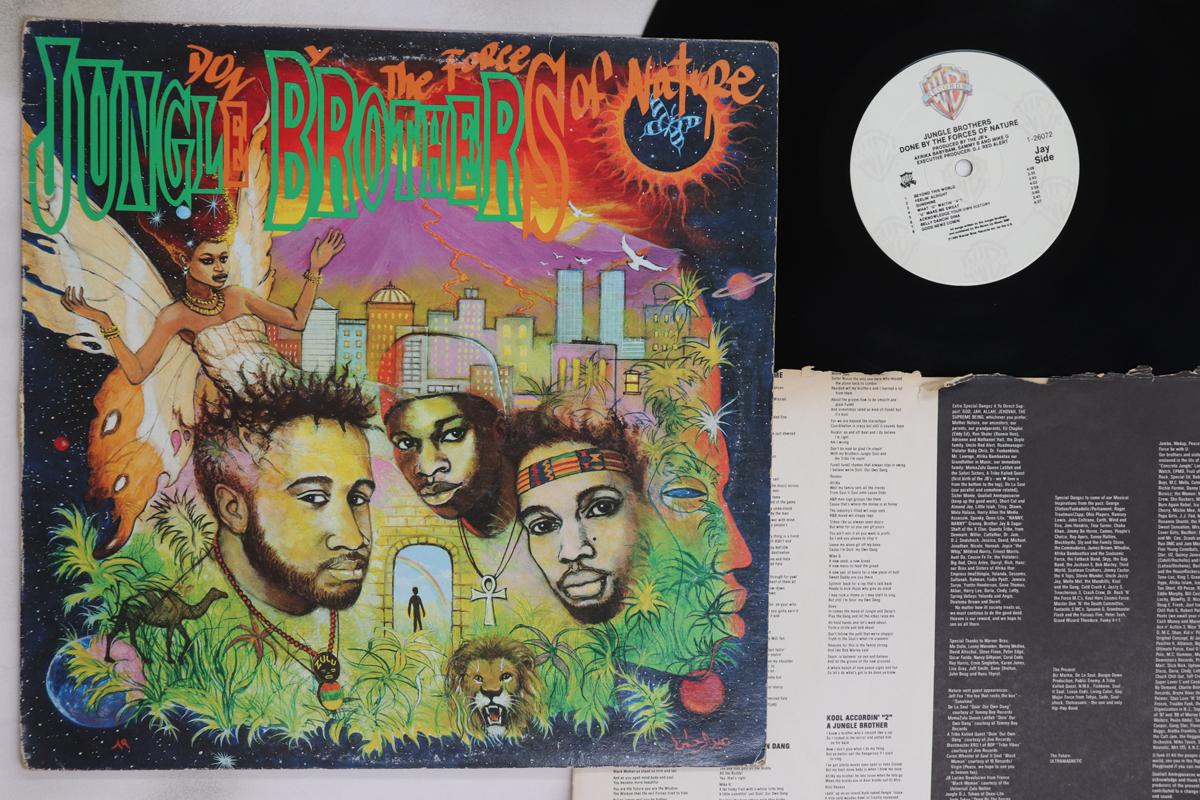 

LP Record JUNGLE BROTHERS - Done By The Forces Of Nature 126072 WARNER BROS 1989 US Rap & Hip-Hop/R&B Used