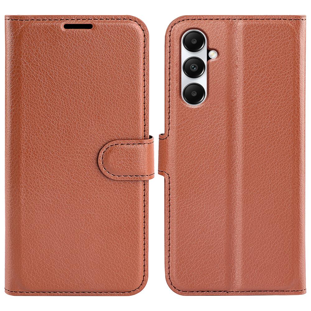 For Samsung Galaxy A05s 4G Case Litchi Texture Stand Leather Wallet Phone Shell