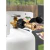Propane Tank Gauge Level Indicator Precise Gas Pressure Meter Propane Adapter Gauge Brass Propane Gas Gauge for RV Camper Heater