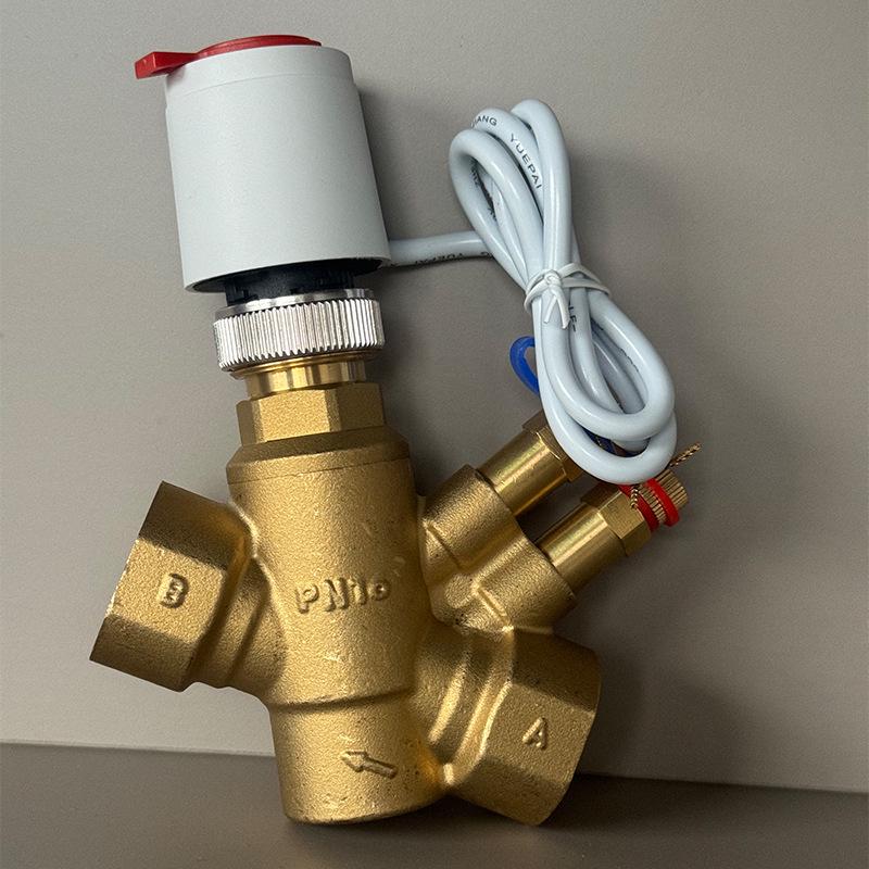 Intelligent Two-Way Brass Flow Control Valve for Air Conditioner Water Chillers