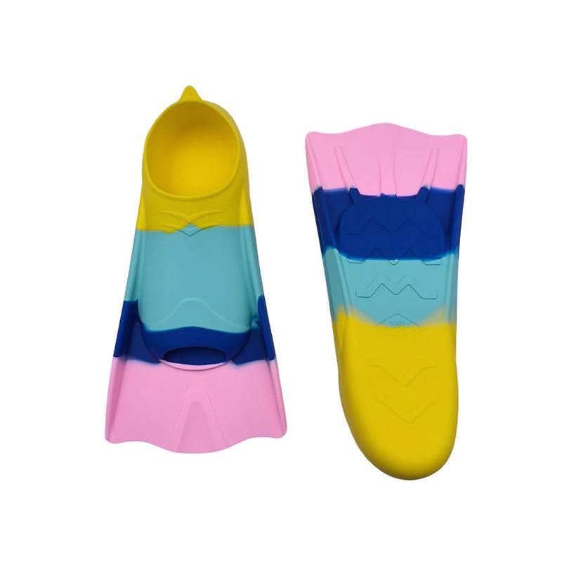 Silicone Freestyle Training Swim Fins for Adults & Children.