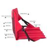 Portable Camping Chair Mat Foldable Backrest Cushion Lightweight Outdoor Garden Single Lazy Chair Picnic Stadium Seats Chairs