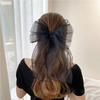 Summer Large Organza Hair Bow Clips for Women Korean Ins Bowknot Ponytail Hairpins Fashion Barrettes Hair Accessories