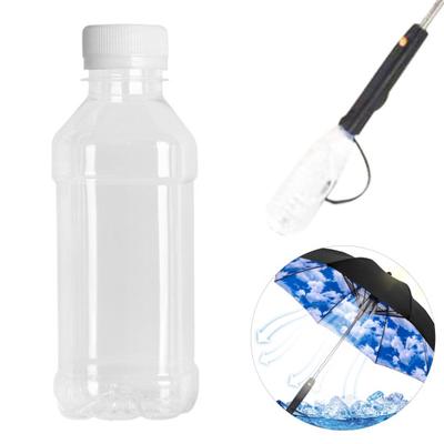 Bouteille rechargeable pour parapluie de ventilateur 250/350 ml Bouteille d'eau en plastique vide Réutilisable Conteneur d'eau transparent étanche Accessoires pour parapluie de ventilateur électrique