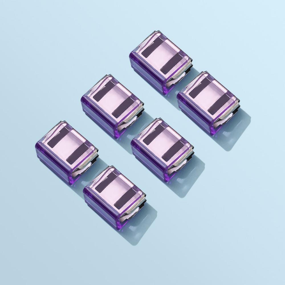 10PCS Small Fresh Push Clip Hand Account Clip Creative Student Test Paper Clip Office Photo File Storage Clip