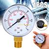 Upgraded Pressure Gauge 50mm Low Pressure Gauge Dual Scale Pressure Gauge 1/4" BSPT Thread for Fuel Air Oil Water Gas D57B