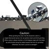 Professional Chainsaw File Set Strong Round Files 3.2mm 4.0mm 4.8mm 5.5mm Cut Chains Includes Storage for Sharpening